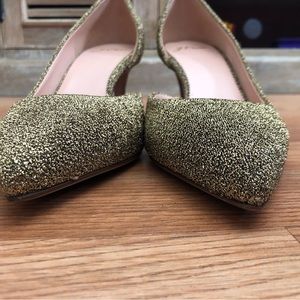 J Crew Colette Pump Metallic Gold 8.5